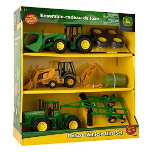 John Deere Deluxe Vehicle Value Toy Set, Pack of 3