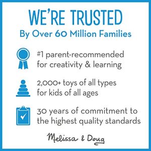 Melissa & Doug Wooden Construction Building Set in a Box (Developmental Toy, 48 Pieces, Great Gift for Girls and Boys - Best for 4, 5 and 6 Year Olds)