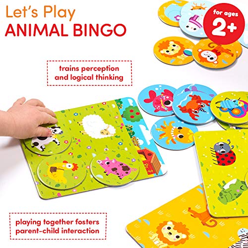 Banana Panda - Let’s Play Animal Bingo - Classic Kids Game for Ages 2 Years and Up