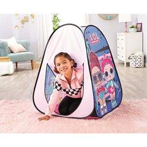 L.O.L. Surprise! Indoor/Outdoor Pop-Up Play Tent with Fold-Up Door