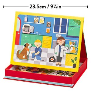 Petit Collage Magnetic Play Scene, Pet Hospital, Ages 4+ Years