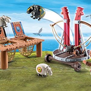 PLAYMOBIL How to Train Your Dragon Gobber The Belch with Sheep Sling