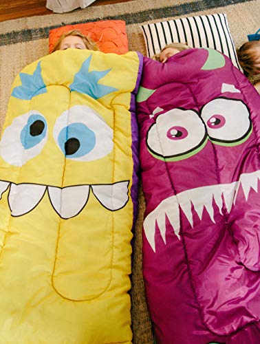 Pacific Play Tents 20305 Izzy The Friendly Monster Sleeping Bag - 58" x 28"