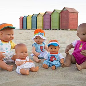Miniland 15.75'' Soft Body Baby Doll, Caucasian