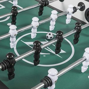 EastPoint Sports Preston Foosball Table Game - 54 inches - Features Hollow Steel Player Rods, Bead Style Scoring, and Includes 2 Foosball Balls