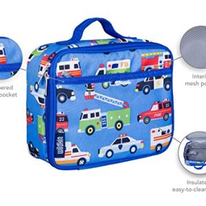 Wildkin Kids Insulated Lunch Box for Boys and Girls, Perfect Size for Packing Hot or Cold Snacks for School and Travel, Patterns Coordinate with Our Backpacks and Duffel Bags, Heroes