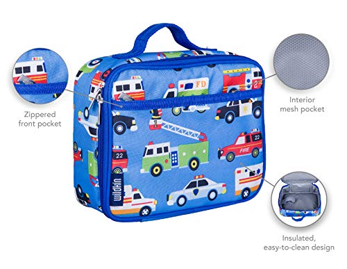Wildkin Kids Insulated Lunch Box for Boys and Girls, Perfect Size for Packing Hot or Cold Snacks for School and Travel, Patterns Coordinate with Our Backpacks and Duffel Bags, Heroes