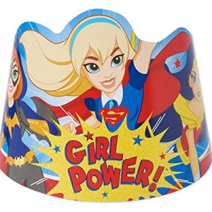American Greetings 013051645144 Party Favor, 8-Count, Paper Tiaras