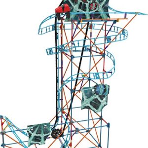 K'NEX Thrill Rides – Cobweb Curse Roller Coaster Building Set – 473Piece – Ages 9+ Construction Educational Toy Building Set