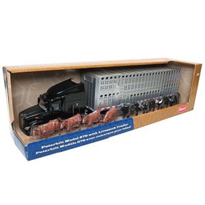 ERTL 1/32 Semi with Cattle Trailer & Animals