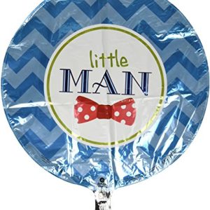 Qualatex Foil Balloon 13955 Little Man Bow-tie, 18", Multicolor