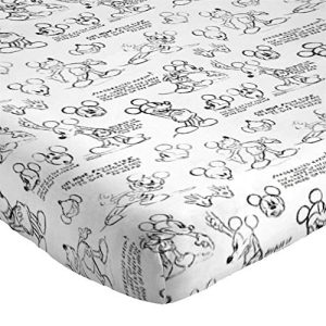 Jay Franco Disney Mickey Mouse Sketch Queen Sheet Set