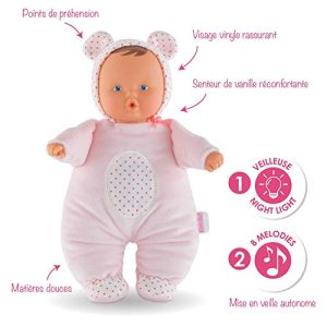 Corolle Mon Doudou Babibear 2-in-1 Musical Baby Doll & Nightlight