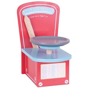 Bigjigs Toys Wooden Measuring Scales for Play Kitchen or Play Store - Pretend Play and Role Play for Children