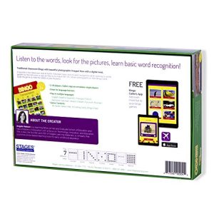 Stages Learning Materials Link4fun Real Photo Transportation Bingo for Family, Preschool, Kindergarten, Elementary Education: 36 Picture Cards + App