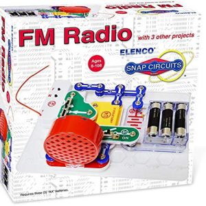 Electronic Snap Circuits Mini Kits Classpack, FM Radio, Motion Detector, Music Box (Set of 5)