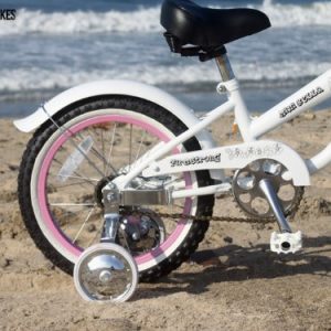 Firmstrong Girl's Bella Bicycle with Training Wheels (16-Inch)
