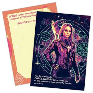 Marvel Captain Official Deluxe Sketch Book, Multicolor