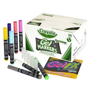 Crayola Gel FX Washable Markers, 80 ct., 10 Each of 8 Different Colors