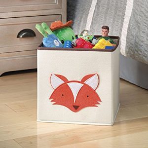 Whitmor Kids Canvas Collapsible Cube Fox