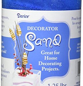 Darice Decorative Colored Sand - Blue - 1.25 Lb