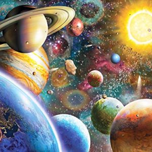 Anatolian 1000Piece Jigsaw Puzzle - Planets in Space Jigsaw Puzzle