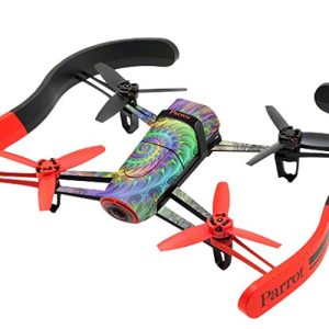 MightySkins Skin Compatible with Parrot Bebop Quadcopter Drone wrap Cover Sticker Skins Tripping