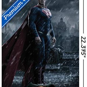 Trends International DC Comics Movie-Batman v Superman Wall Poster, 14.725" x 22.375", Premium Unframed