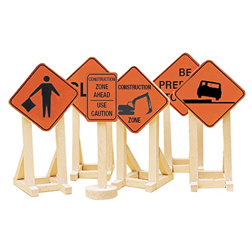 Lionel Electric O Gauge Model Train Accessories, Construction Zone Signs #2
