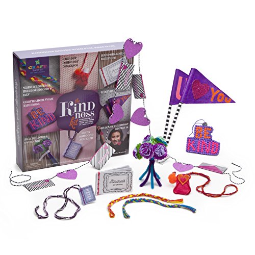 Craft-tastic – Kindness Kit – Craft Kit Includes 8 Projects to Inspire Kindness, Bilingual