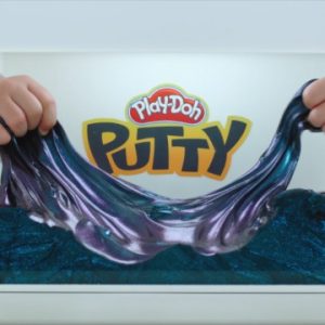 Play-Doh Putty Gemerald Metallic Green Putty for Kids 3 Years & Up, 3.2 oz Tin