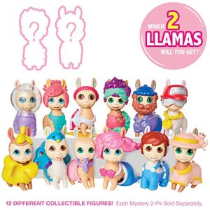 Who's Your Llama Surprise Figures! Series #2 – 12 Different Collectible Figures Available! Includes 2 Mystery Pack for A Total of 2 Toy Llama Figurines [Amazon Exclusive 2 Pack]