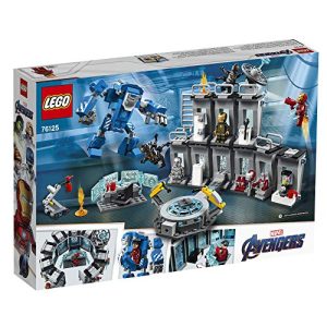 LEGO Marvel Avengers Iron Man Hall of Armor 76125 Building Kit - Marvel Tony Stark Iron Man Suit Action Figures (524 Pieces)
