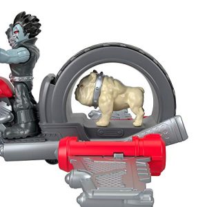 Fisher-Price Imaginext DC Super Friends Lobo Figure & Motorcycle