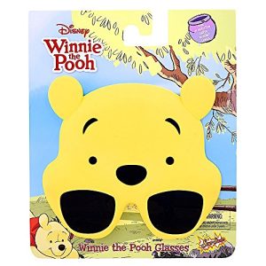 Costume Sunglasses Winnie The Pooh Sun-Staches Party Favors UV400