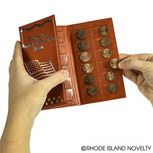 Rhode Island Novelty Red 3.5” x 6” Museum Penny Holder Book One Per Order