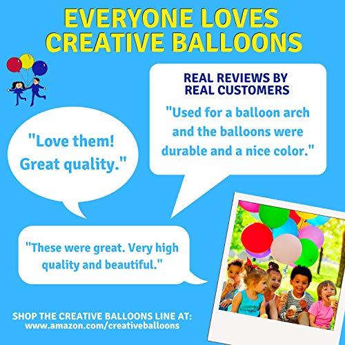 Celebrity 24DCL 24" Latex Balloons, Clear (Pack of 10)