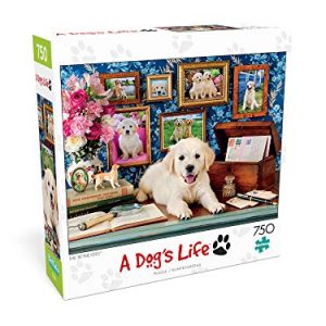 Buffalo Games - A Dog's Life - The Retrievers - 750 Piece Jigsaw Puzzle