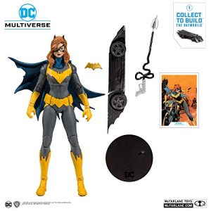 McFarlane Toys DC Multiverse Batgirl: Art of The Crime Action Figure with Build-A Rebirth Batmobile (Piece 1)