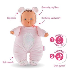 Corolle Mon Doudou Babibear 2-in-1 Musical Baby Doll & Nightlight