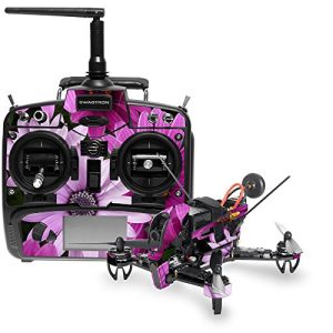 MightySkins Skin Compatible with Swagtron SwagDrone 210-UP - Purple Flowers | Protective, Durable, and Unique Vinyl Decal wrap Cover | Easy to Apply, Remove, and Change Styles | Made in The USA