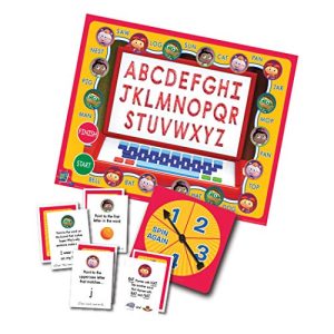 Briarpatch Super Why ABC Game PBS Kids Early Reading & Spelling Development, Improve Childhood Literacy & Social Skills Includes Finger Puppets