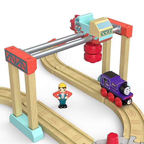 Thomas & Friends Fisher-Price Wood, Lift & Load Cargo Set