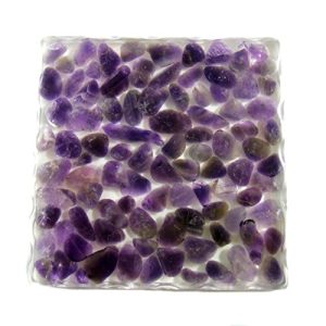 REALBUG Resin Coaster with Amethyst
