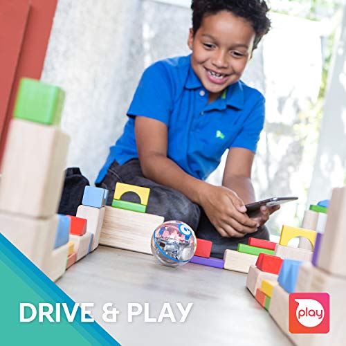 Sphero SPRK+: App-Enabled Robot Ball with Programmable Sensors + LED Lights - STEM Educational Toy for Kids - Learn JavaScript, Scratch & Swift