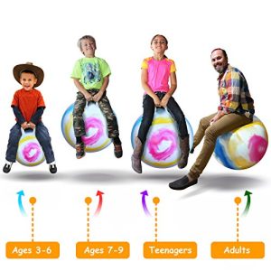 WALIKI Hopper Ball for Kids 7-9 | Hippity Hop | Jumping Hopping Ball | Bouncy Ball | Field Day