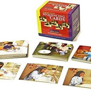 Stages Learning Materials Language Builder Sequencing Flash Cards Photo Action and Self-Help Skills Sequence Cards for Autism Education and ABA Therapy
