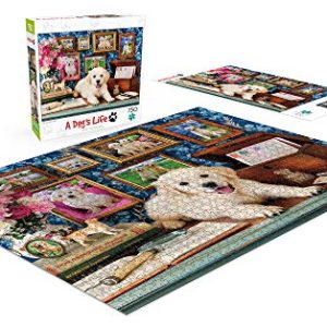 Buffalo Games - A Dog's Life - The Retrievers - 750 Piece Jigsaw Puzzle