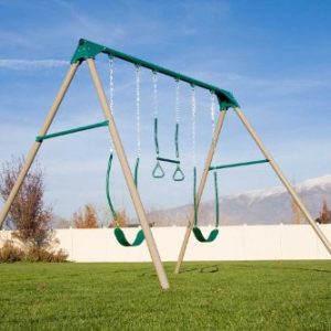 Lifetime Heavy Duty A-Frame Metal Swing Set