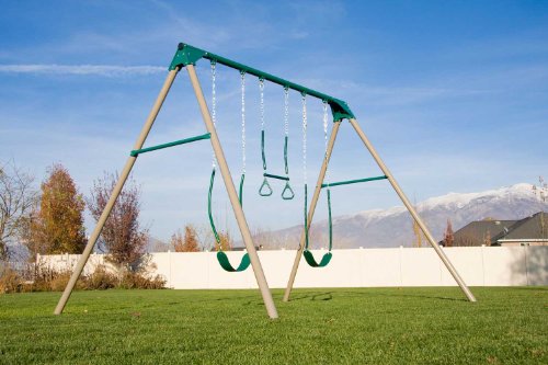 Lifetime Heavy Duty A-Frame Metal Swing Set